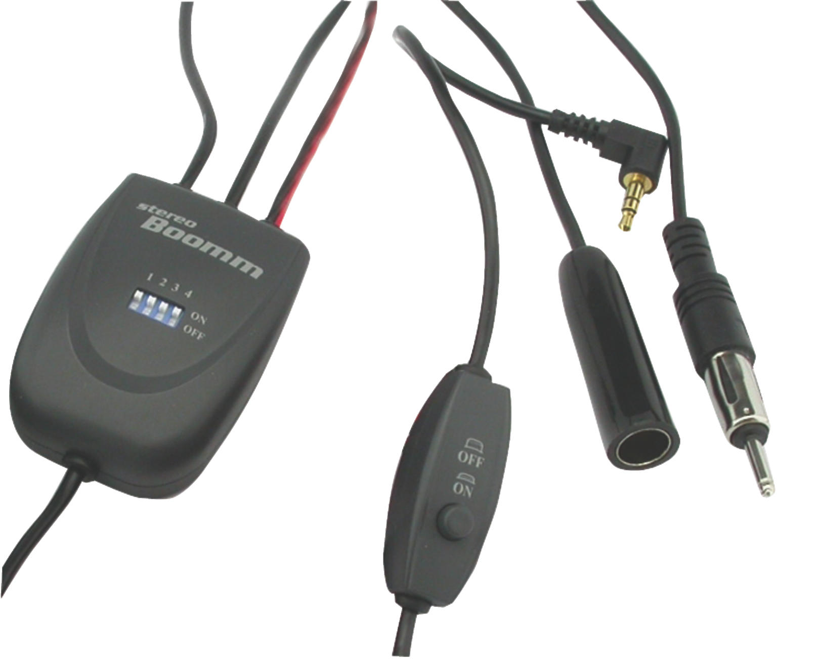FM Audio Transmitter 3.5 mm Black Elektronik Lavpris Aps
