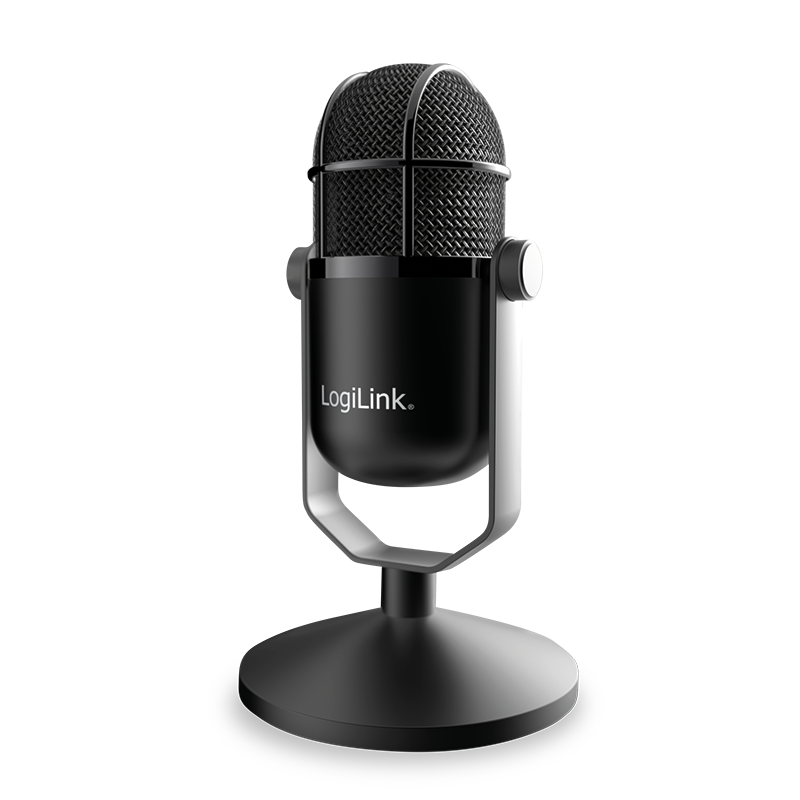 LogiLink® USB microphone in high definition studio grade Elektronik