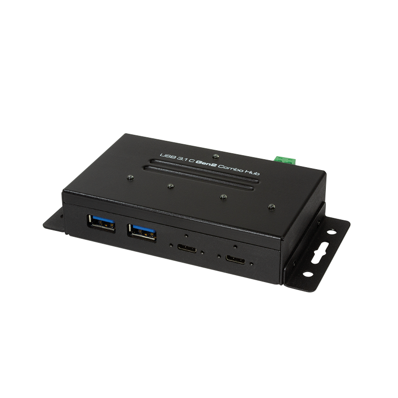 LogiLink® USB-C 3.1 Gen 2, 4-port industrial level | Elektronik Lavpris Aps