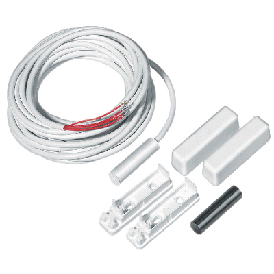 Magnetkontakt 2-tråds-teknik hvid NO | Elektronik Aps