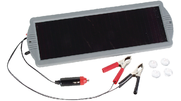 Hvis prøve tommelfinger Solcelle batterilader - 12V / 1,5W | Elektronik Lavpris Aps