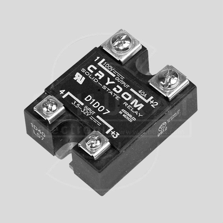 Solid State Relay DC 100V 7A MOSFETOut Elektronik Lavpris Aps