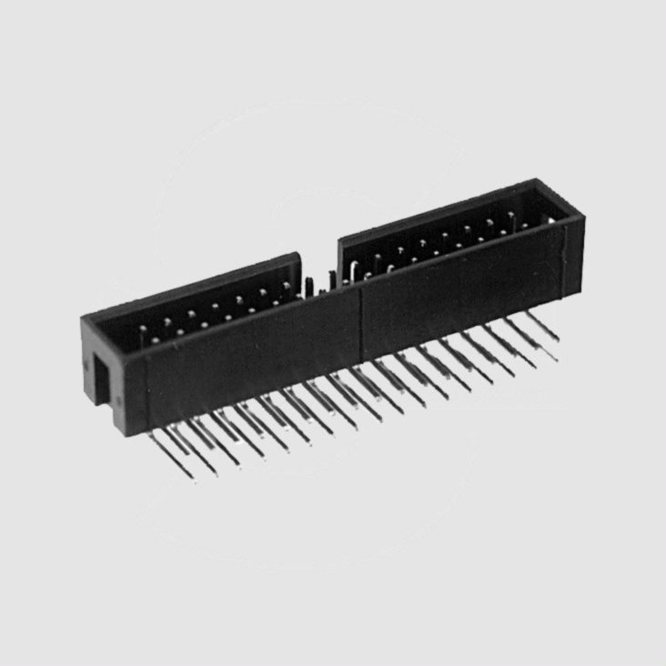 Box Header Angled 14Pole Elektronik Lavpris Aps