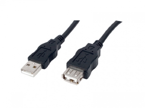 udgifterne træt af Hen imod USB 2.0 forlænger kabel, A-han -> A-hun, 3m | Elektronik Lavpris Aps