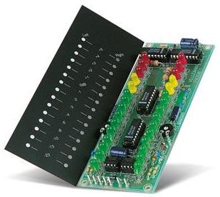 BYGGESÆT: Stereo VU meter with 2 x 15 LED | Elektronik Lavpris Aps