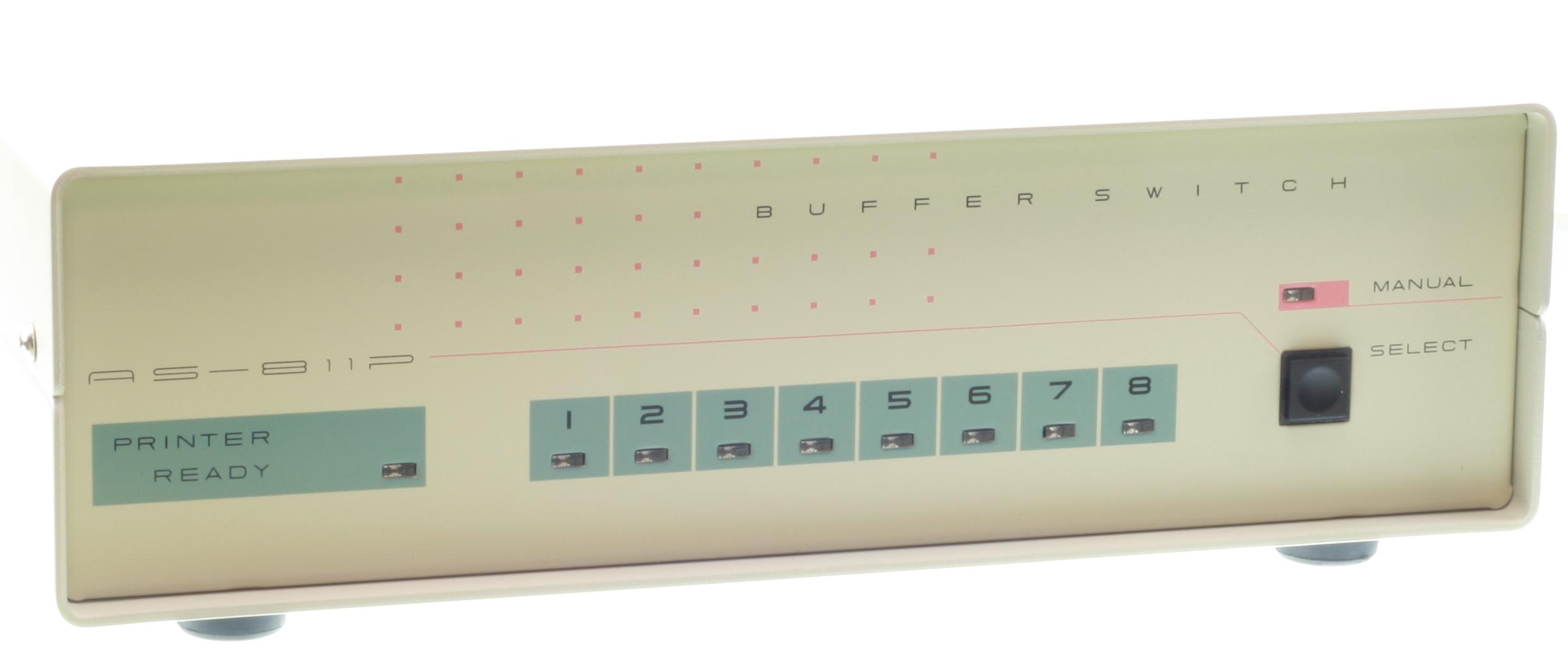 81 Parallel auto printer buffer switch Elektronik Lavpris Aps