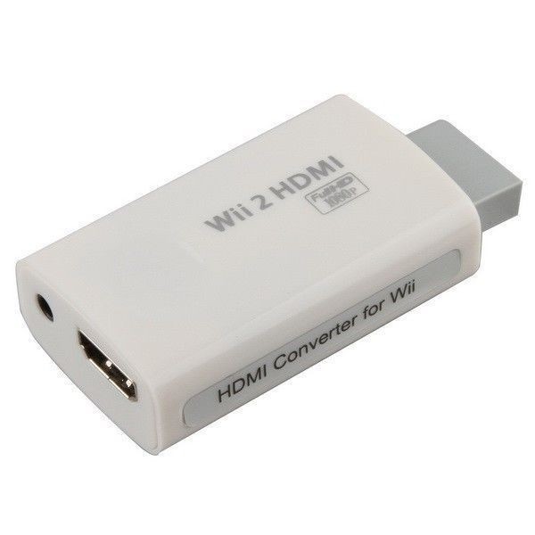 Wii Til Hdmi Adapter Elektronik Lavpris Aps