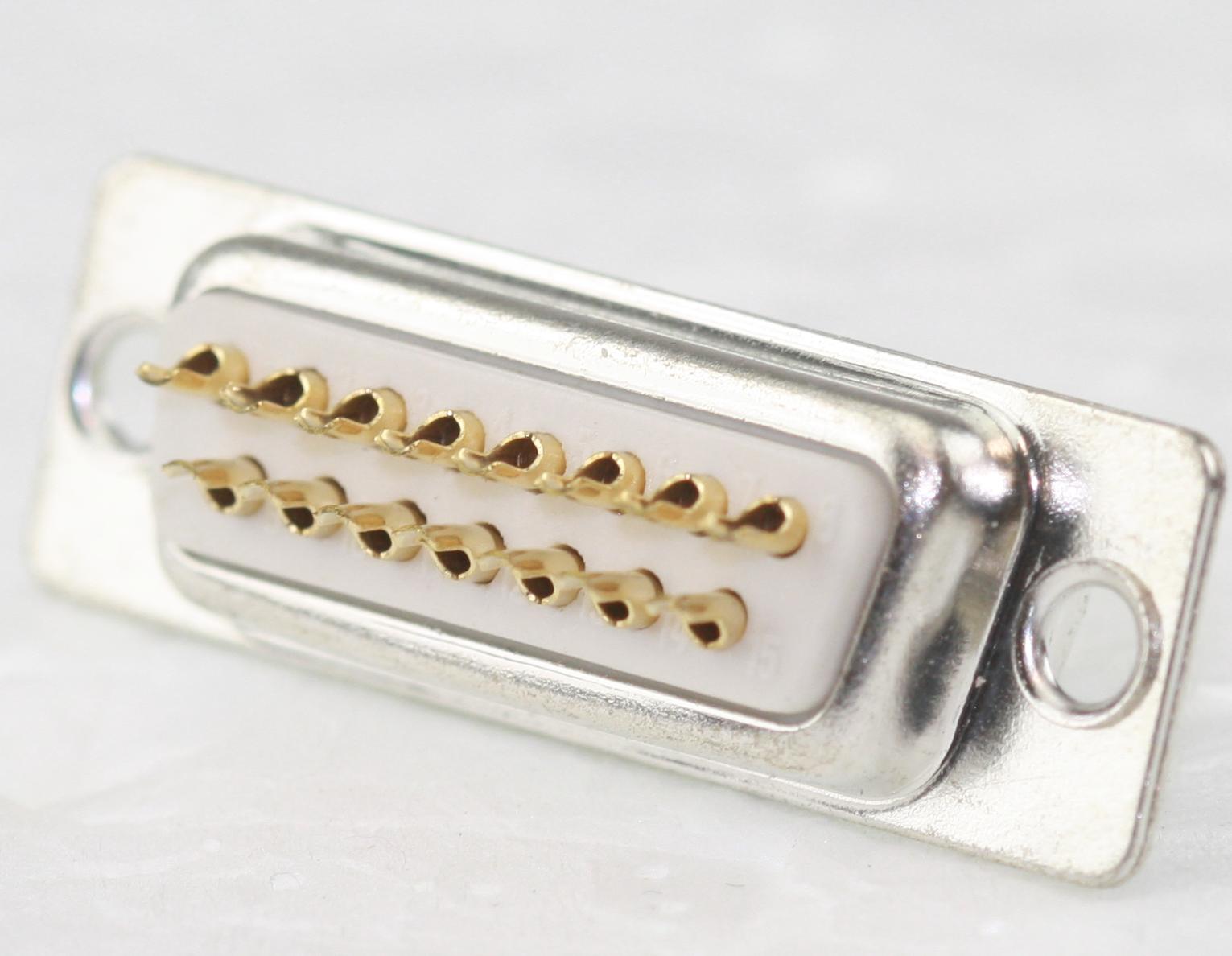 DSubSocket 15Pole Solder Cup Elektronik Lavpris Aps