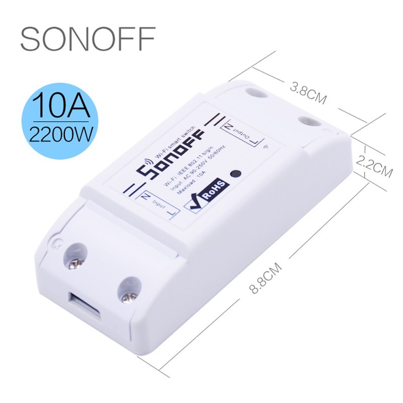  Sonoff  Basic WiFi  Wireless Smart Switch Elektronik 