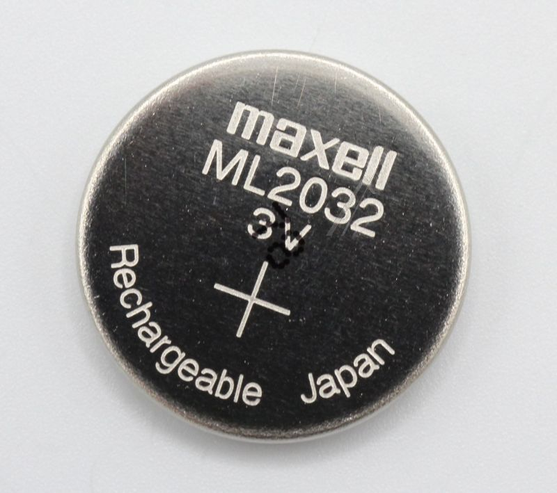 nedbryder Parametre bjærgning MAXELL Lithium knapcellsbatteri genopladelig, 3V. 65mah | Elektronik  Lavpris Aps