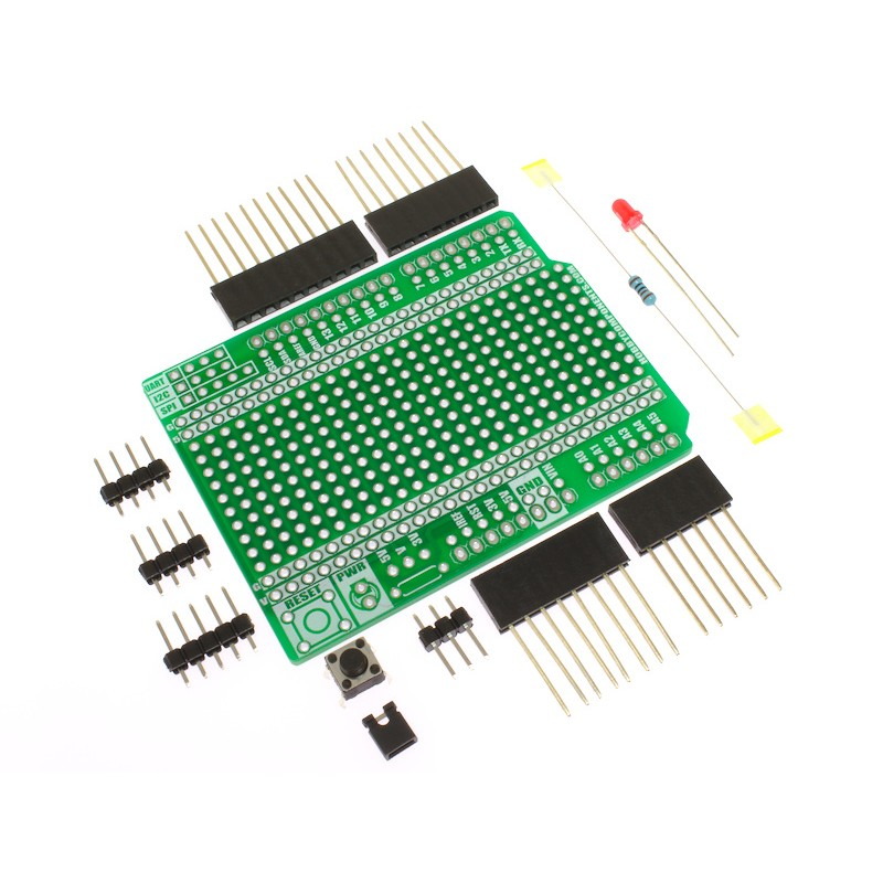 HOBBY COMPONENTS UNO PROTOTYPING SHIELD | Elektronik Lavpris Aps