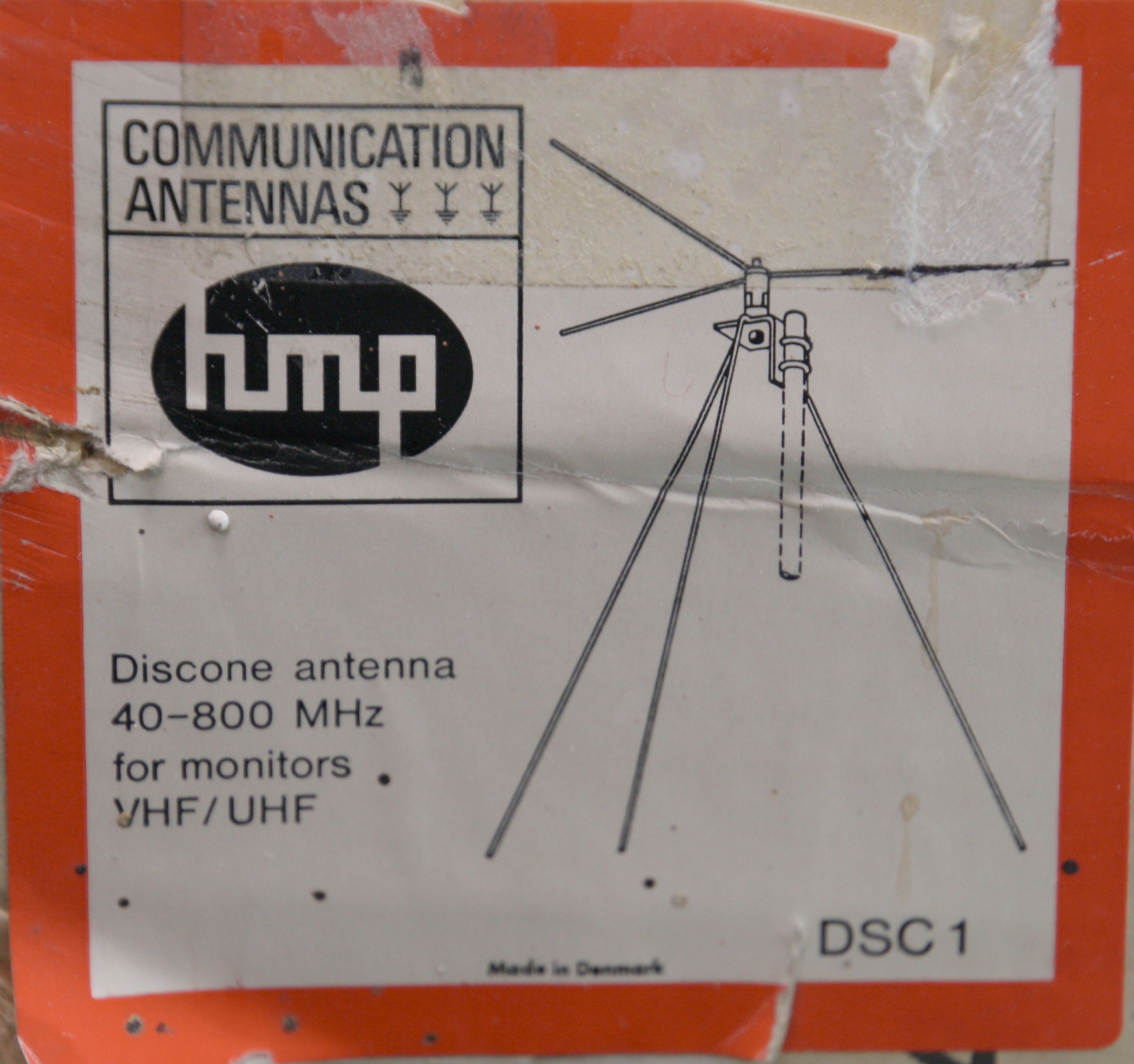 Discone-antenne - Wikipedia, den frie encyklopædi