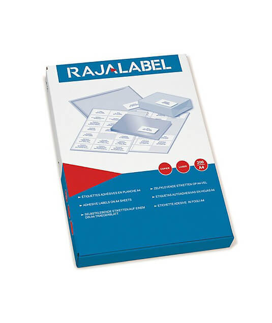 Laser-etiketter, 199.6x289.1mm, 200 | Elektronik Lavpris