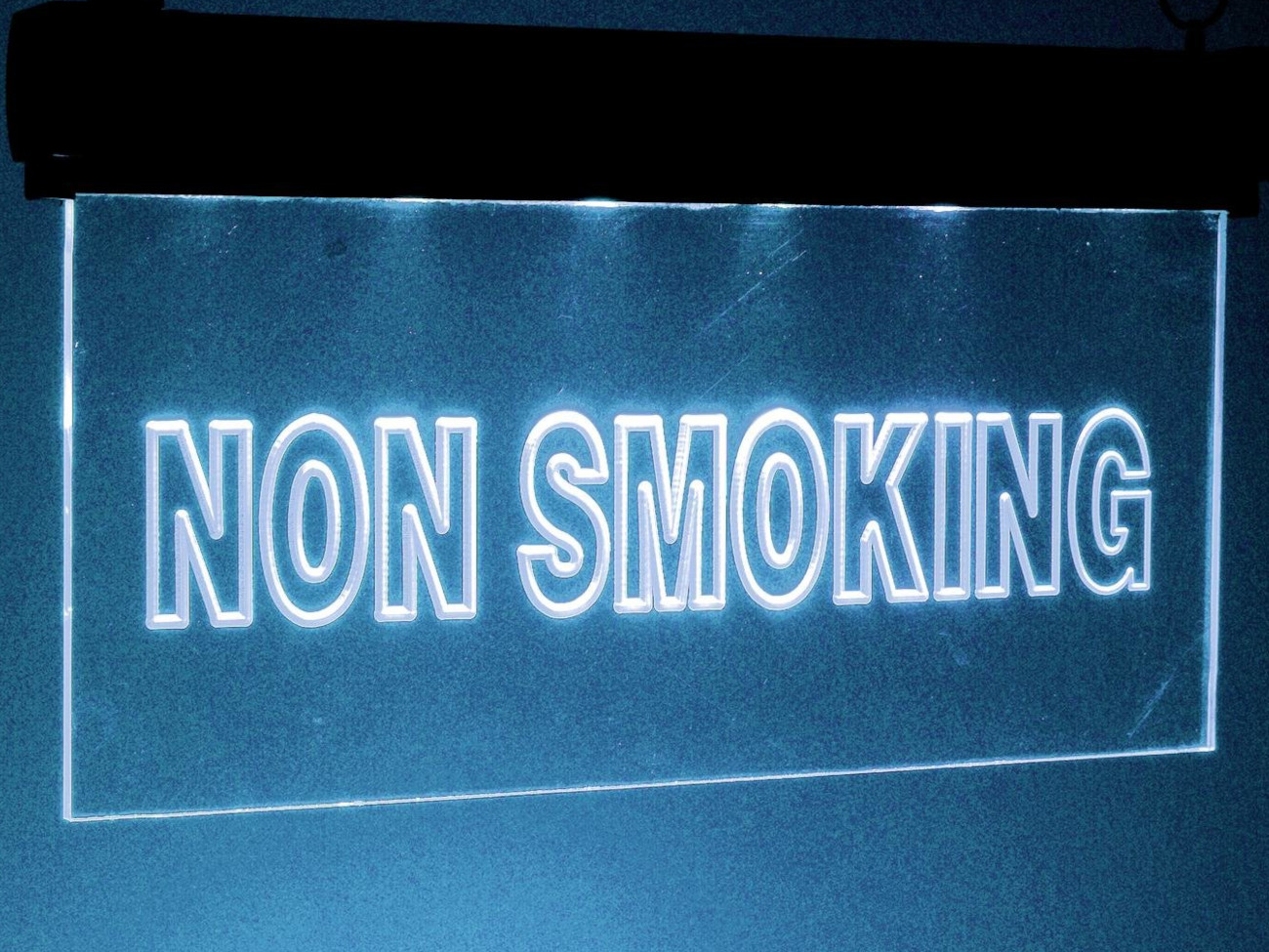 Lysskilt "NON SMOKING" | Lavpris