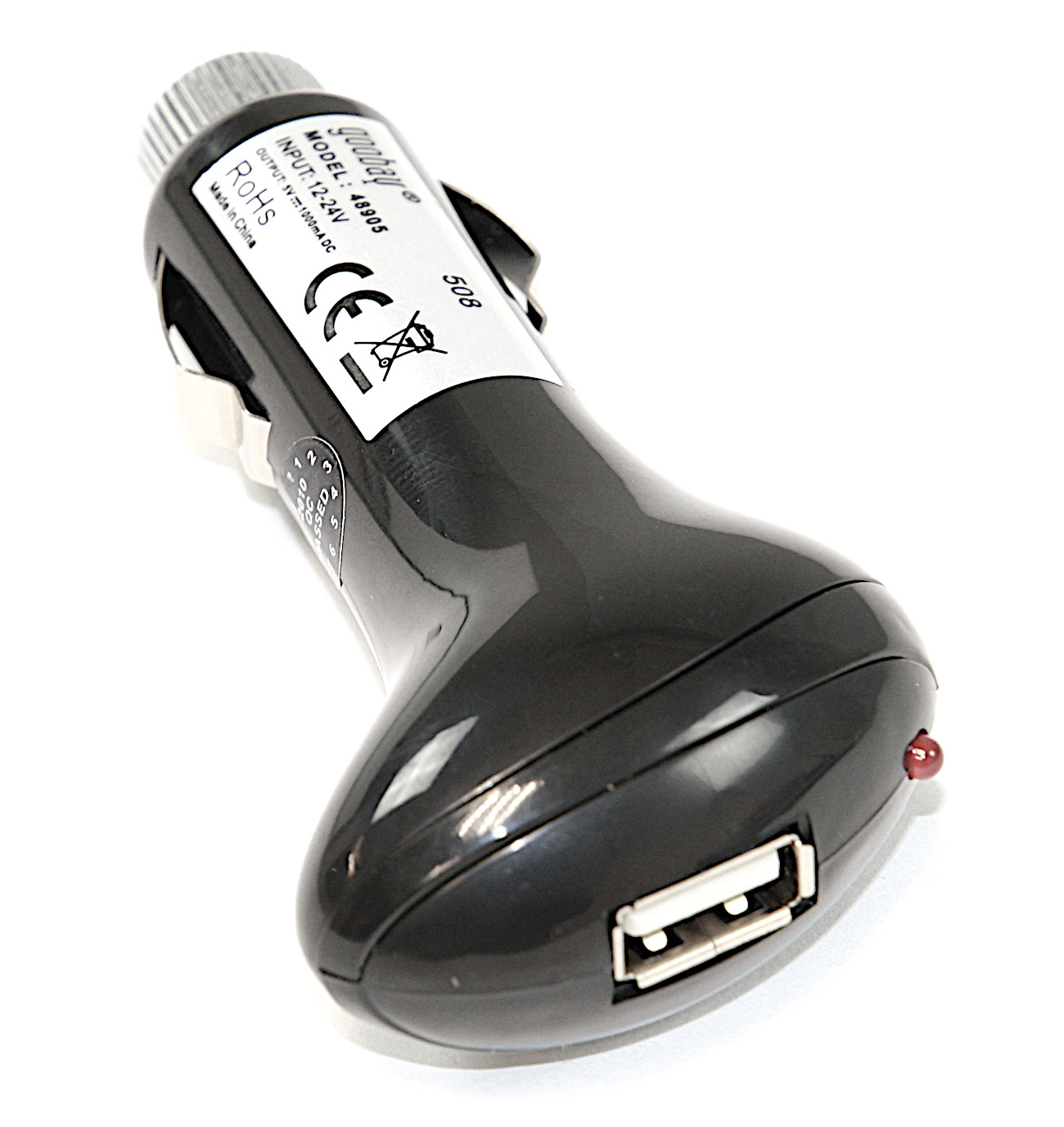 12V (cigartænder) -&gt; (USB udtag) | Elektronik Lavpris Aps