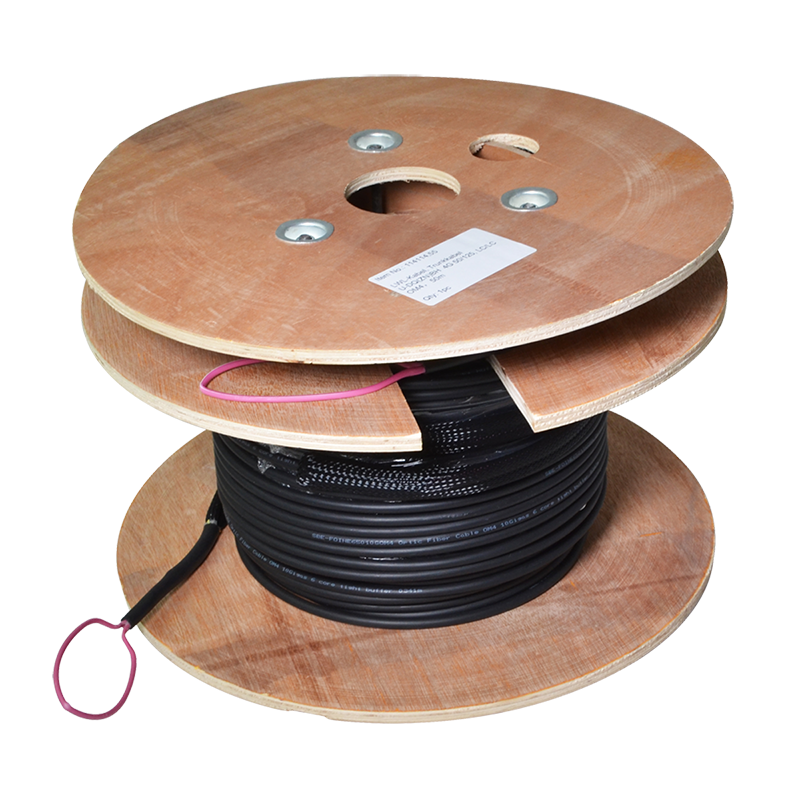 Fibre trunk cable UDQ(ZN)BH, 8 cores multimode OM4,100 m, LC/UPC LC