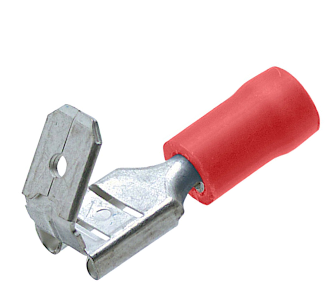 Spadestik, Terminal Splitter 6,3mm Rød Elektronik Lavpris Aps