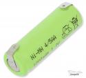 135AAH - genopladeligt batteri med loddeflige 1,2 volt, 1200 milliampere AA