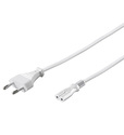 N-VLEP11040W30 Euro Cable 3m. 8-tal-stik, hvid