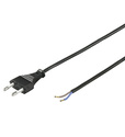 NKE150S Euro Power Cable 1,5m Black Open End