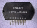 STK078G Power Amplifier 10-pin