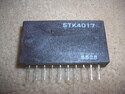 STK4017 Hybrid IC 10-pin