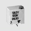 TS63YE050 SMD Multiturn Cermet Trimmer Y 50R