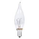 N-LAMP S34HQ Lampe 230V 40W E14 KERTE KLAR BUET SPIDS