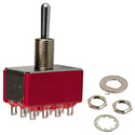 APEM-5667 Toggle Switch 4-pol (ON)-OFF-(ON)