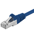 W50157 Patch Cable CAT5E FTP 0,5m Blue
