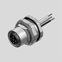 SAL-12-FKH4-0.5 Female Socket with Wires 4-Pole Back SAL-12-FKH_