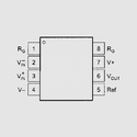 INA155U Instr-Amp G:10-50 &gt;86dB SO8 INA118U, INA155U