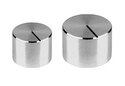 MENTOR 5610.4614 Aluminiumsknap for 4mm aksel, Ø14x15mm, ALU, MED indikatorstreg