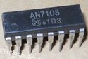 AN7108 1-Chip Stereo Pre-Amplifier/Power Amplifier Circuit (3V)DIP-24