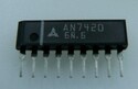 AN7420 V(cc): 12V 40mA 500mW FM stereo multiplex demodulator SIP-9