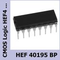 CD40195 4-bit universal shift register DIP-16