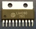 LA4260 2X2,5W AF POWER Amplifier SIP-10