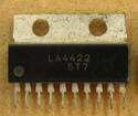LA4422 5,8W AF POWER Amplifier SIP-10