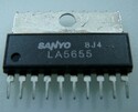 LA5655 Voltage Regulator for FLY Display Desk-Top Calculator SIP-10