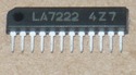 LA7222 VC 2XAV Switch (2 Input) SIP-12