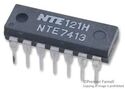 7413 Dual Schmitt trigger 4-input NAND gate DIP-14