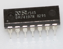 74197N Presettable binary counter/latch DIP-14