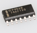 74AC125-SMD Quad bus buffer with three-state out SO-14