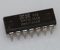 74C164 8-bit parallel-out serial shift register DIP-14