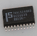 74ALS240-SMD Octal buffer with Inverted three-state out SO-20