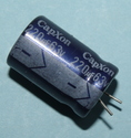 CS0220/63-P5-13X21 El-Capacitor 220µF/63V-P5-13X21
