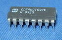 74HCT597 Logic IC 8-Bit Shift Register DIP-16