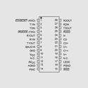 MAX3130CAI+ IrDA-Transc. + RS232-Interf. SSOP28 MAX3130_