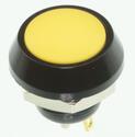 GQ12IP65-GE Miniature Momentary Switch2A IP65 Yellow GQ12IP65-GE