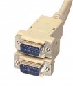 502.410 RS232 seriel kabel, han/han, 2 meter